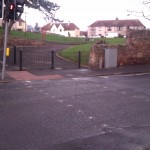 Parsonspool entrance on Belhaven Road