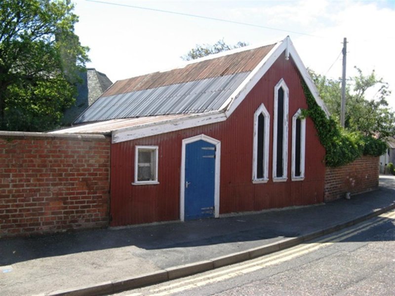 Tin Tabernacle Dunbar - Not Listed and demolished to make money for St Anne's Church