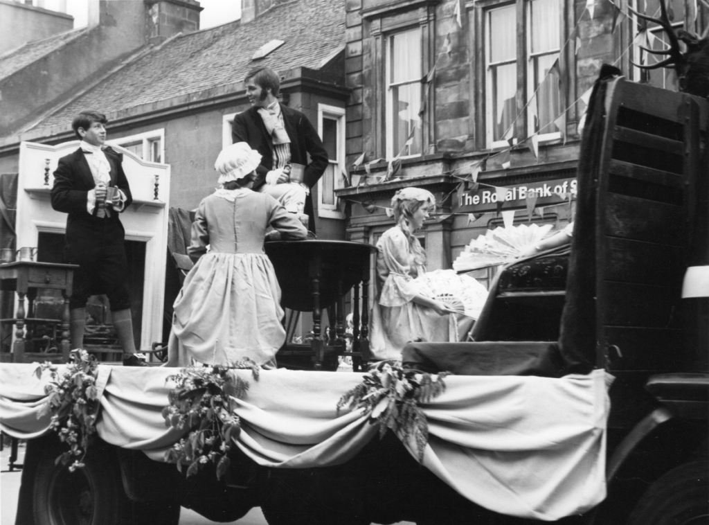 Civic Week 1970 Robert Burns float