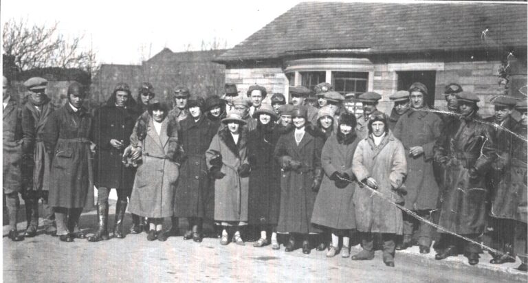 Motor Cycle members and their wives in the 1920s