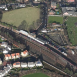 New Northbound platform at Dunbar Station