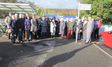 Shiela Sinclair Memorial Planter unveiled