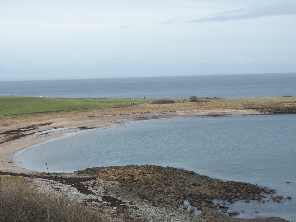 The quiet Skateraw Harbour is becoming less so