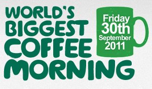 Be part of the World's Biggest Coffee Morning at Pencaitland's Bowling Club, 30 September