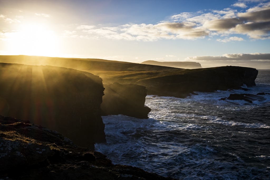 Woody Musgrove Photography Orkney Landscape Yesnaby Cliffs Sunrise