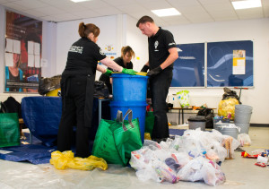Waste Audits with Schools and local businesses